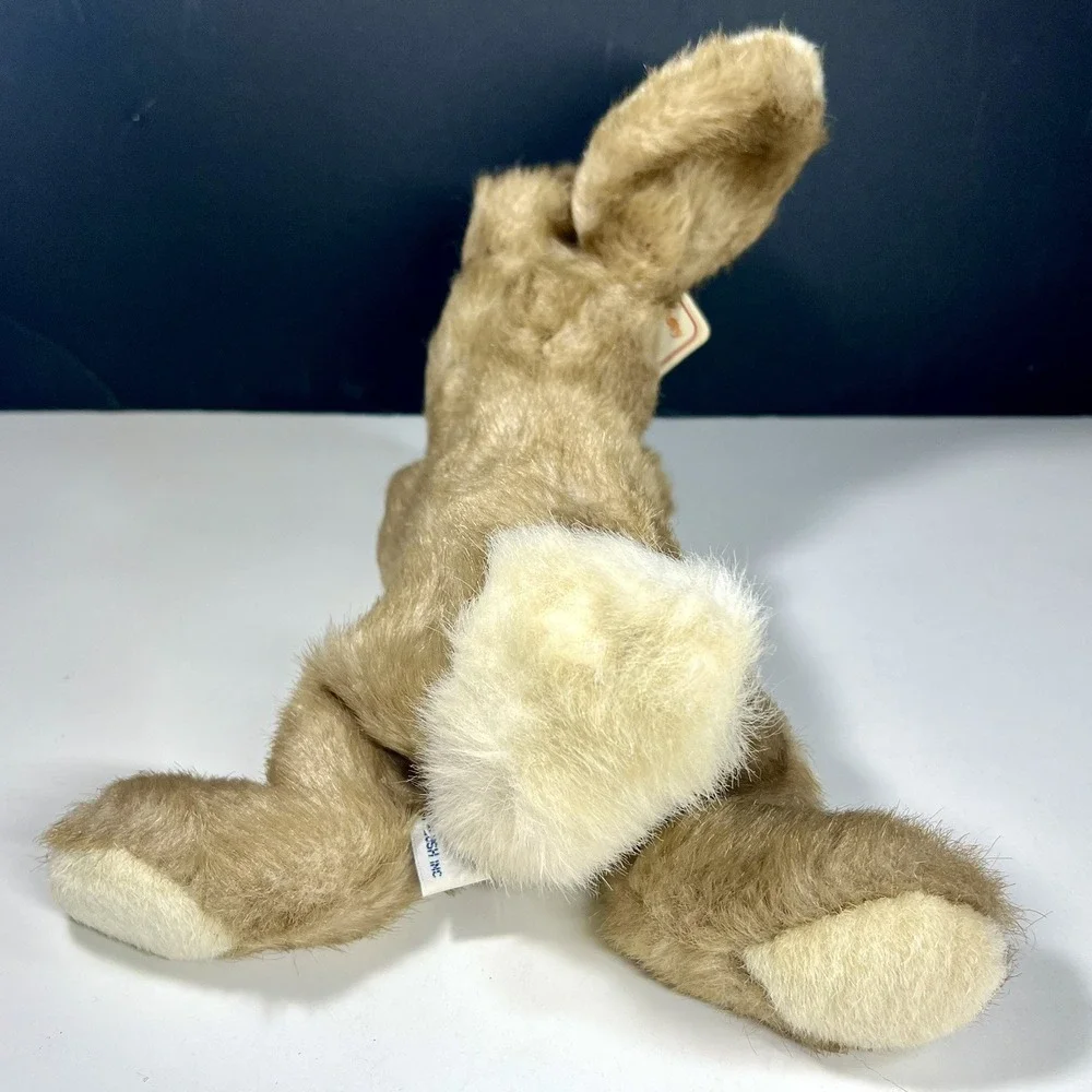 VINTAGE A&A Plush Bunny Rabbit Stuffed Realistic Soft N' Cuddly 11
